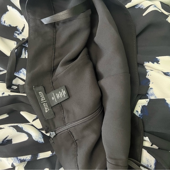 White House Black Market Black and White Floral Maxi Dress size XXS - Picture 6 of 9